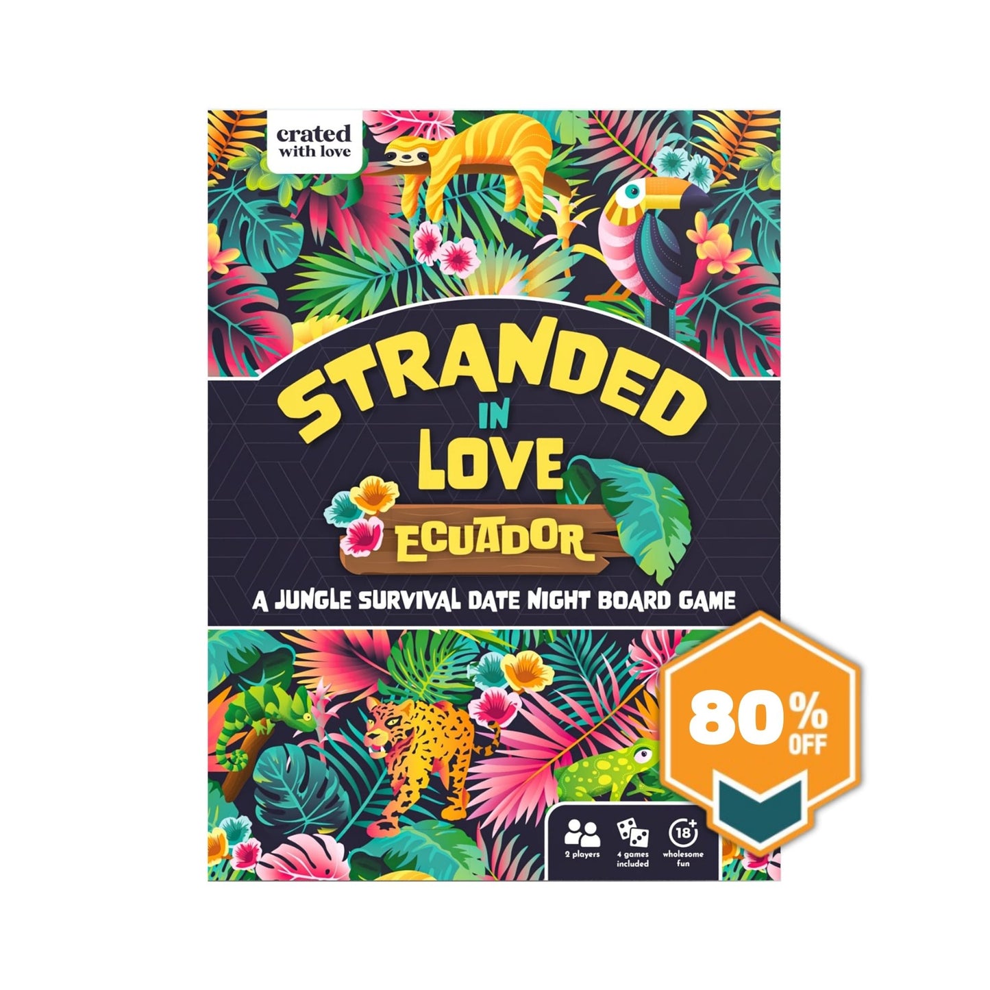 Stranded in Love: Ecuador - A Jungle Survival Date Night Board Game