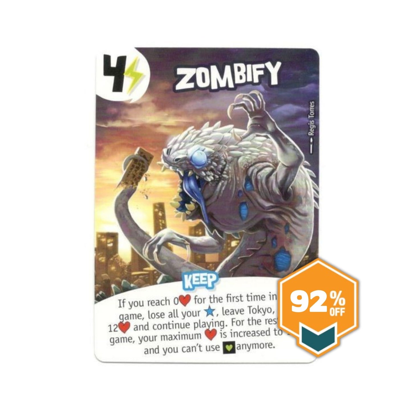 King of Tokyo: Zombify Card