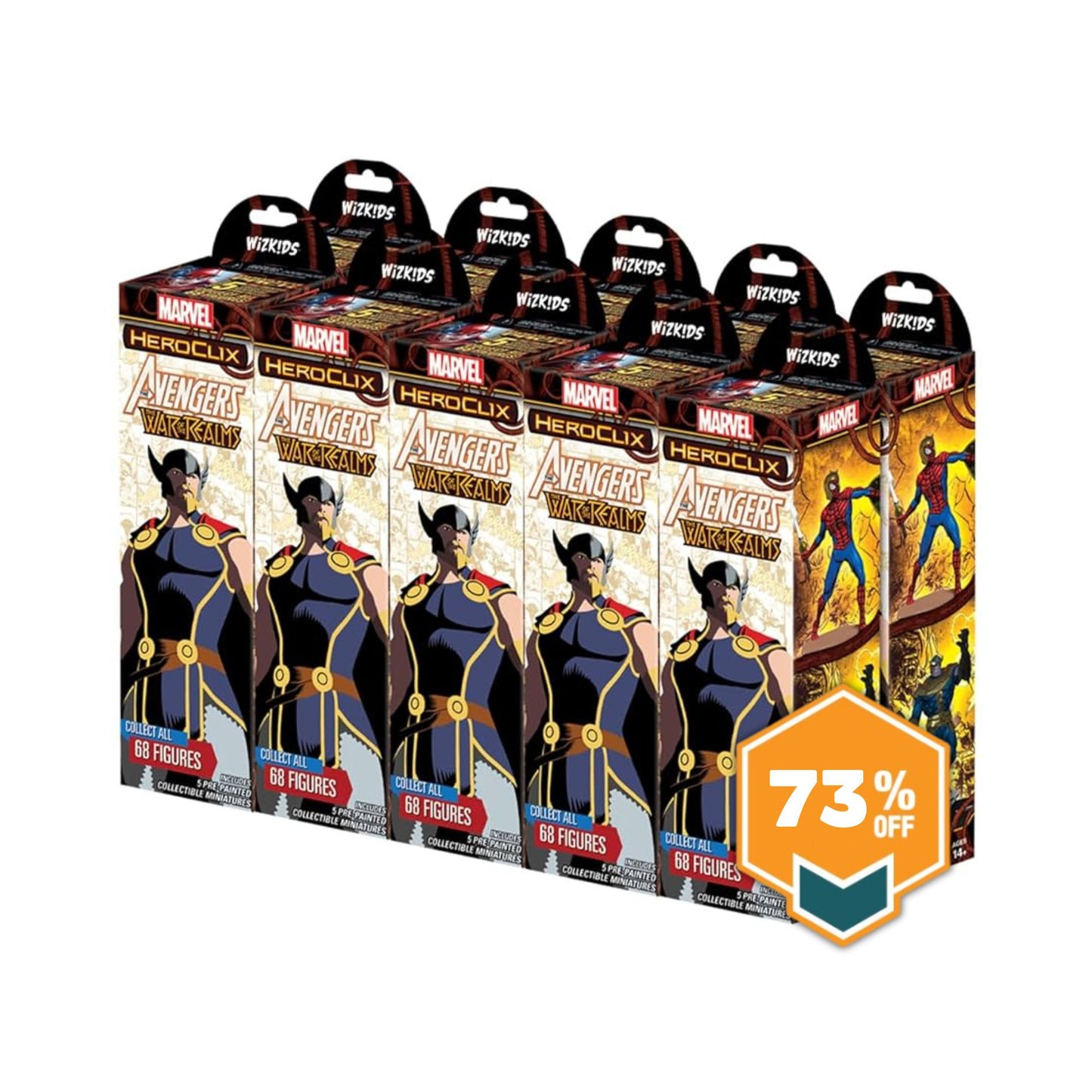 Marvel HeroClix: Avengers War of the Realms Booster Brick