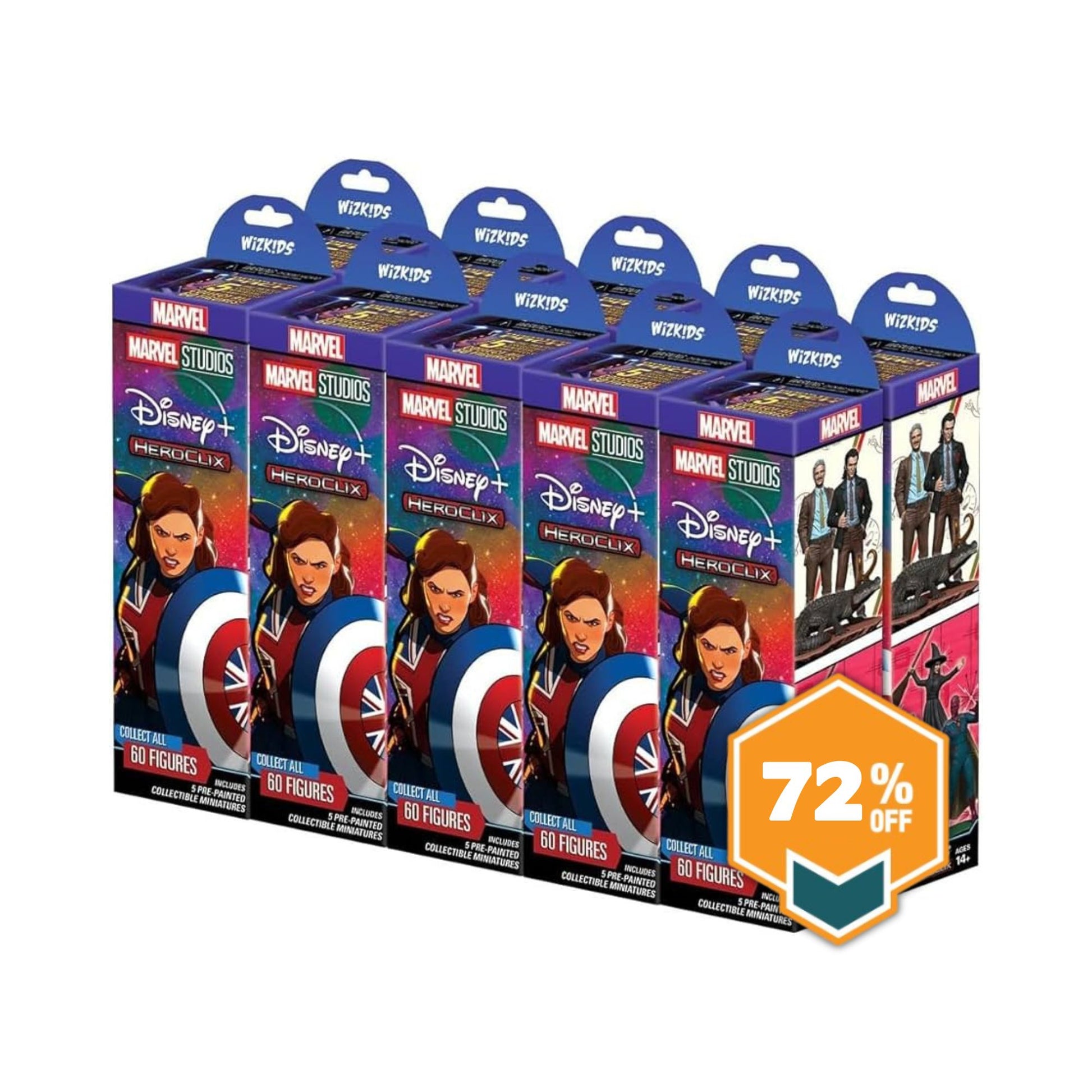 Marvel HeroClix: Disney Plus Booster Brick - Original Series Miniatures