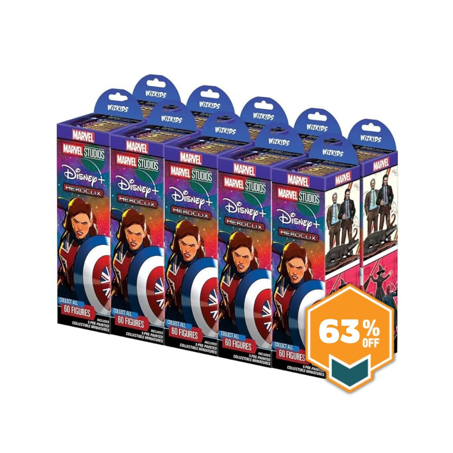 Marvel HeroClix: Disney Plus Booster Brick - Original Series Miniatures
