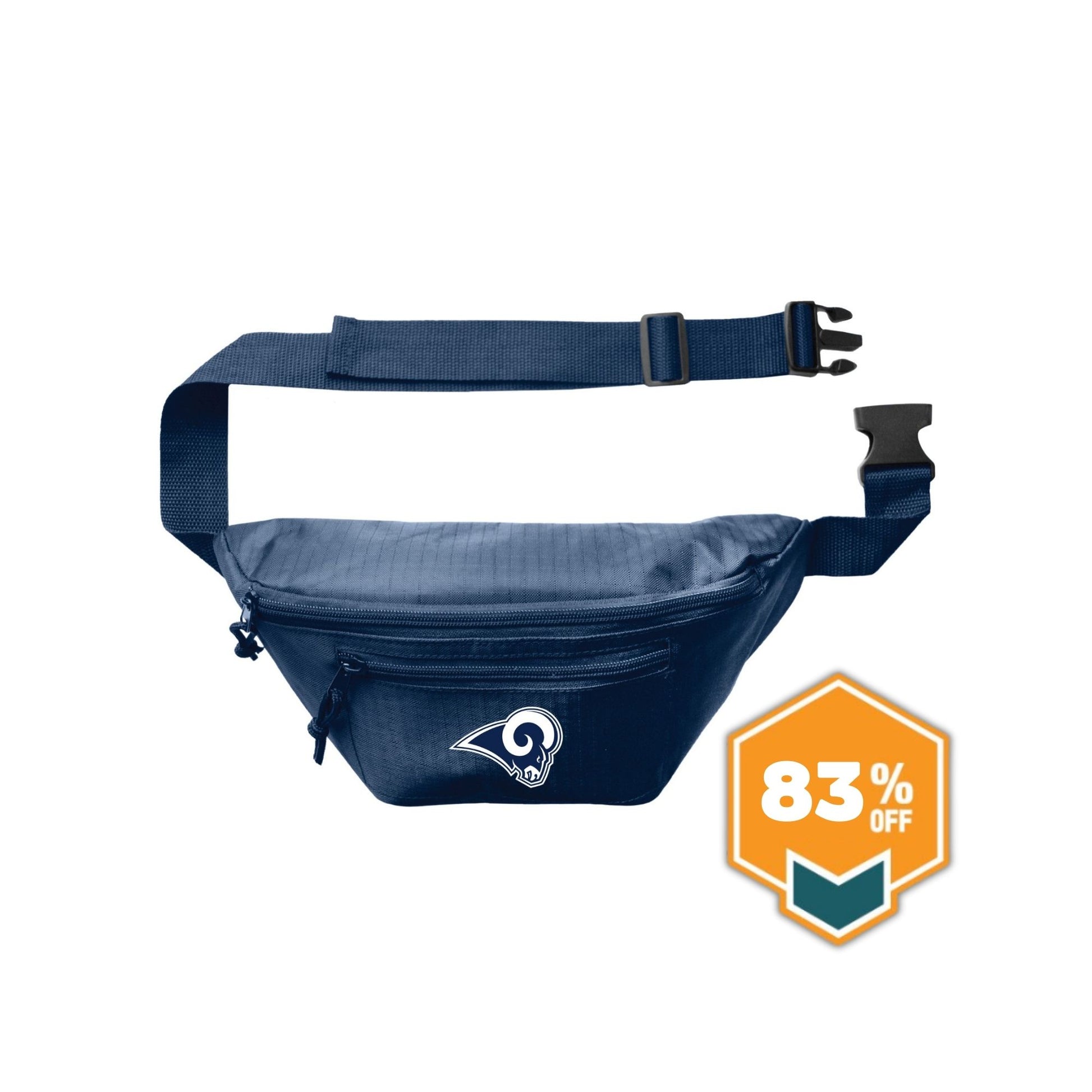 NFL Little Earth 3 Zip Hip Pack, Los Angeles Rams