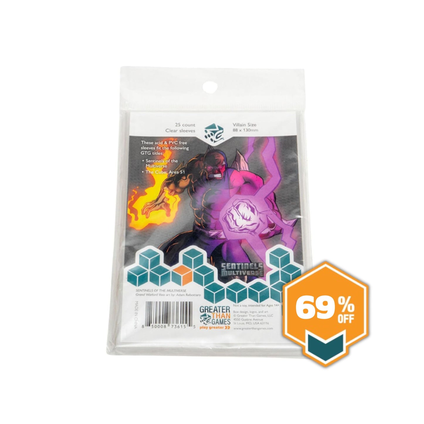 Large Scale Size Card Sleeves (88x130mm)