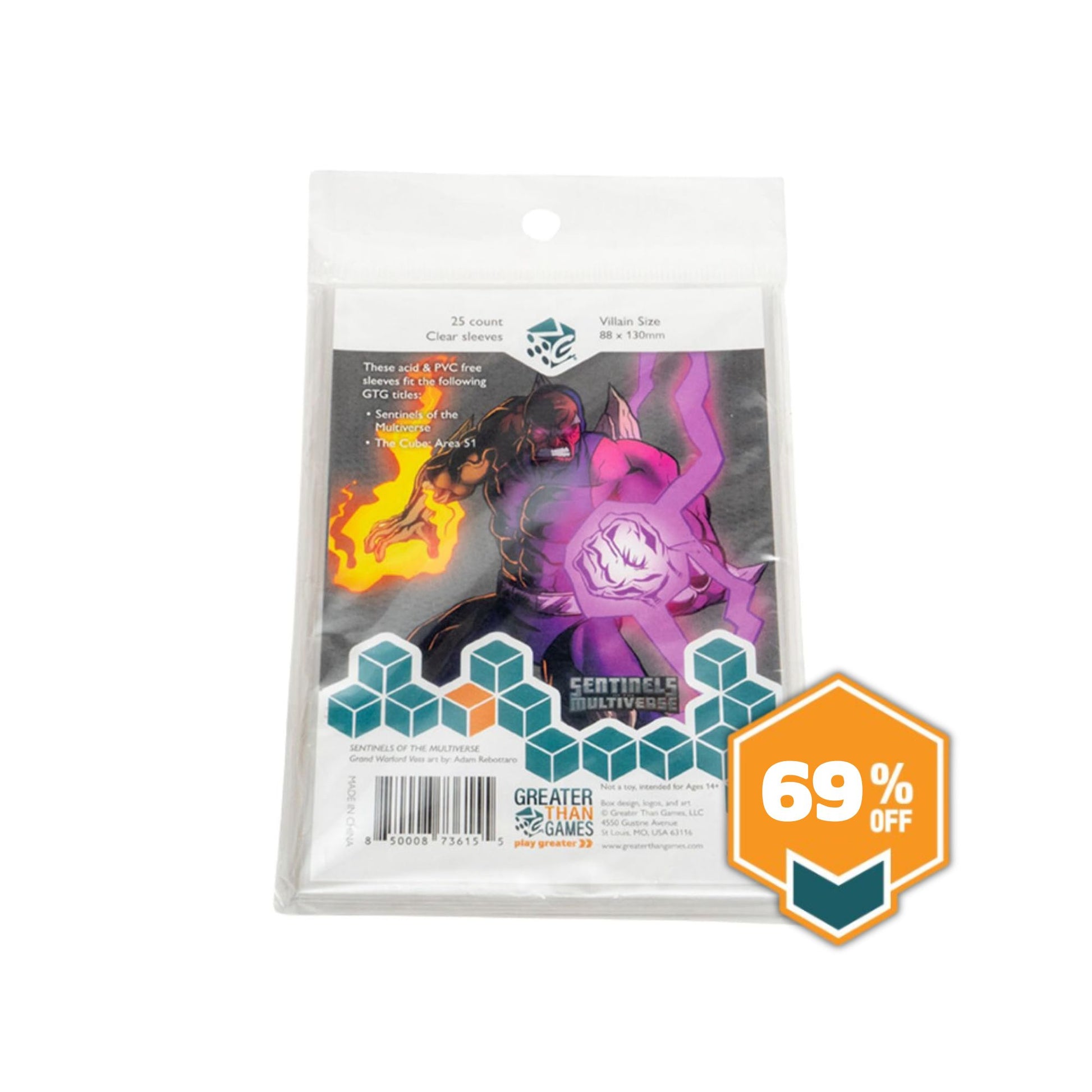 Large Scale Size Card Sleeves (88x130mm)