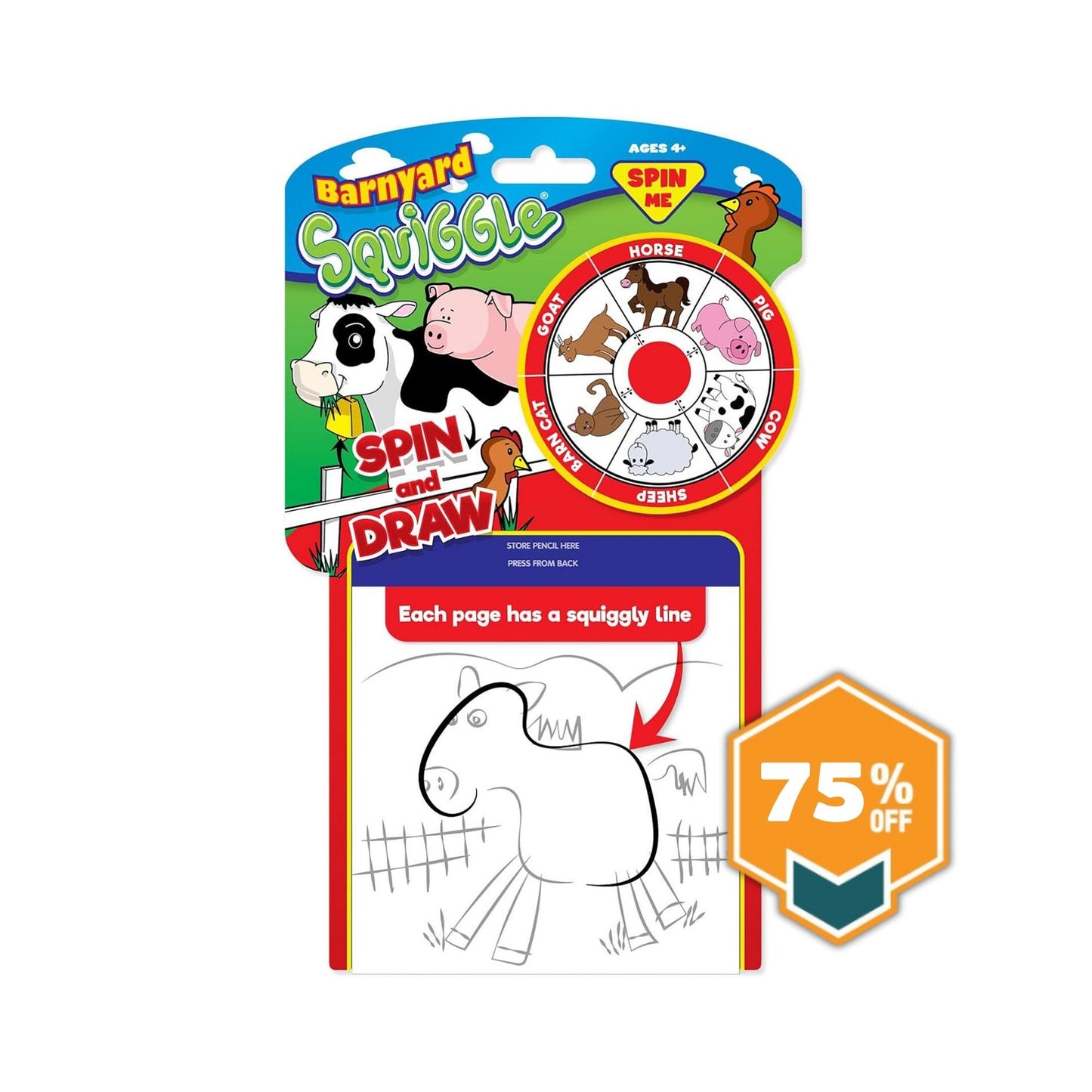 Squiggle: Barnyard Doodle Pad