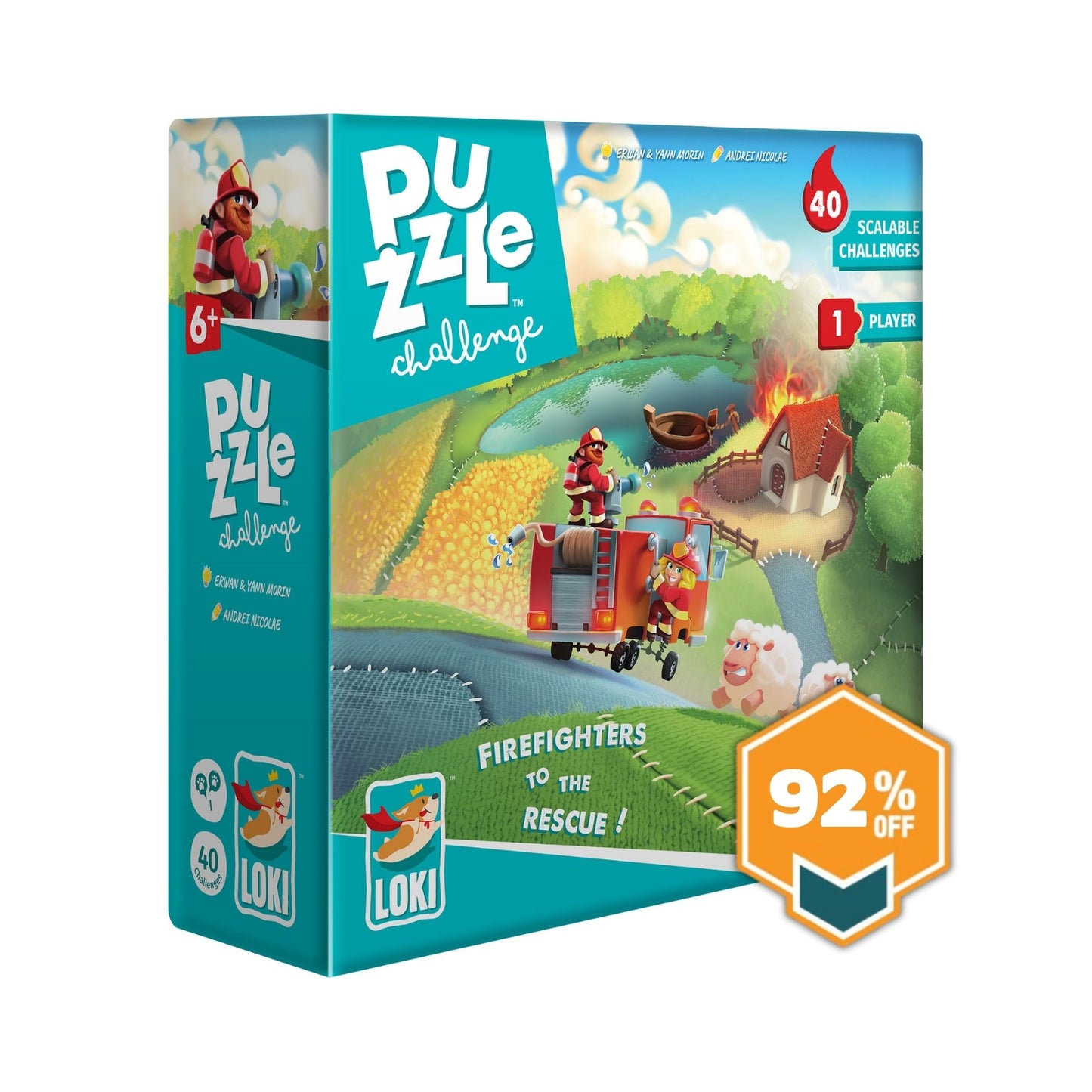 Puzzle Challenge: Firefighters to the rescue