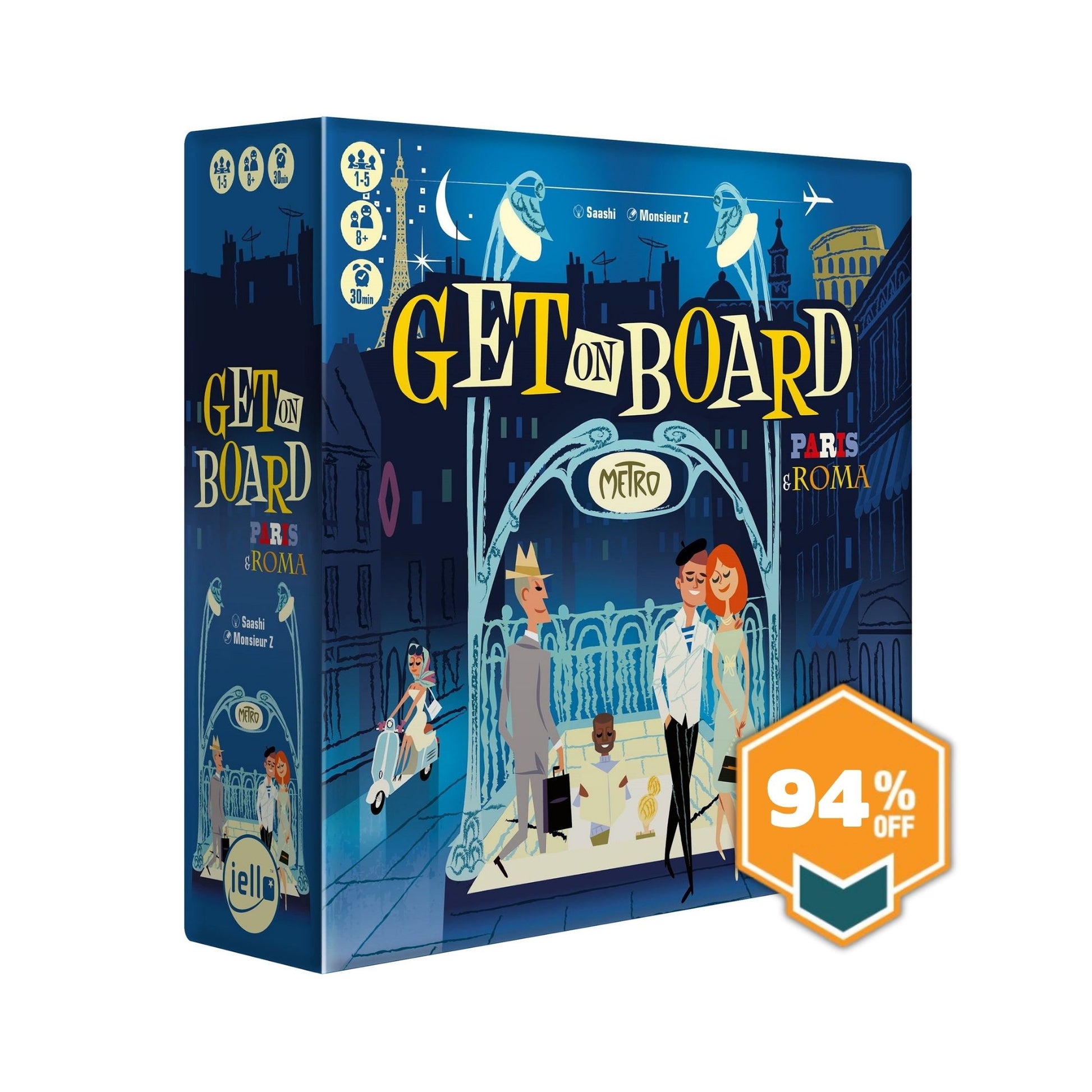 Get on Board: Paris & Rome