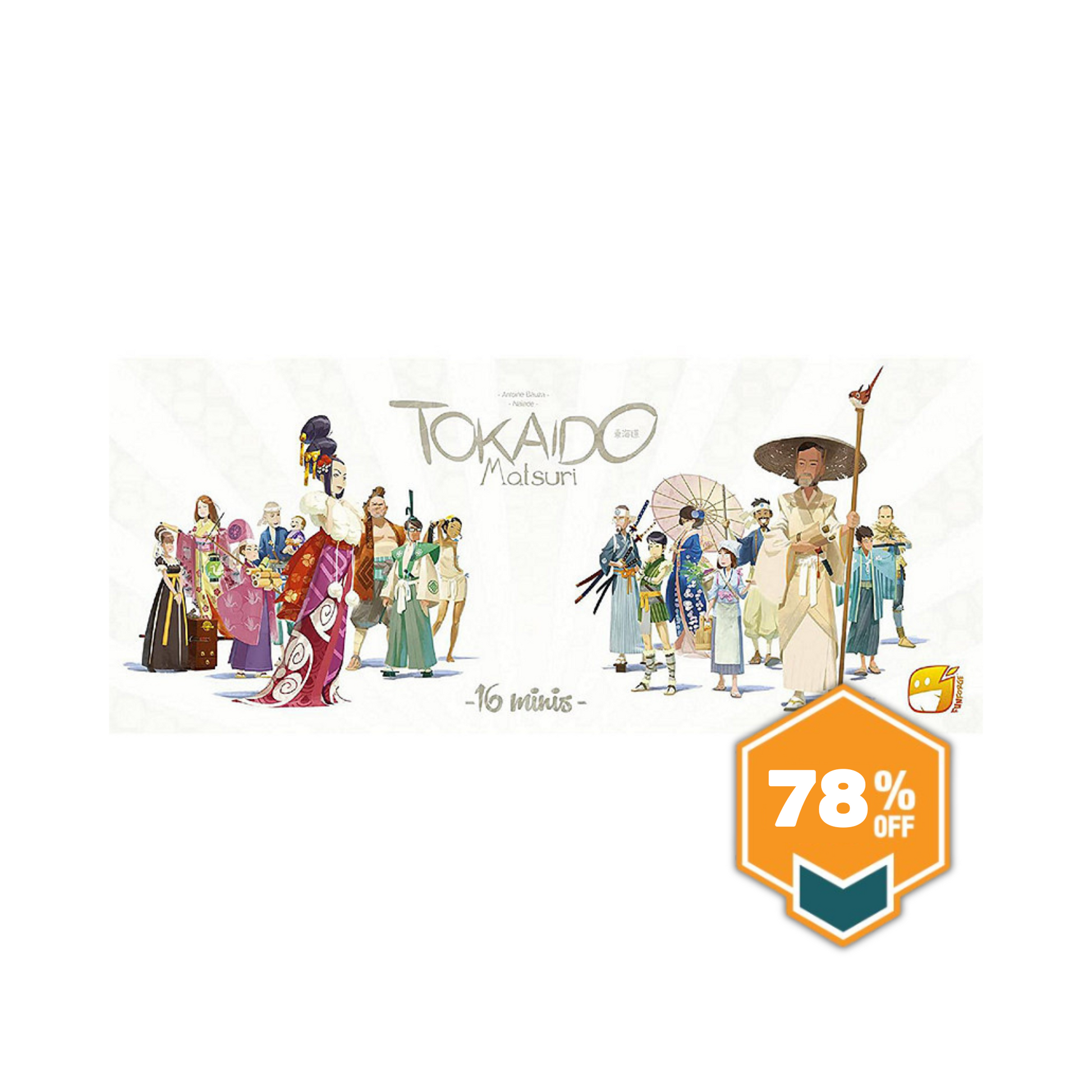 Tokaido: Matsuri Miniature Figures