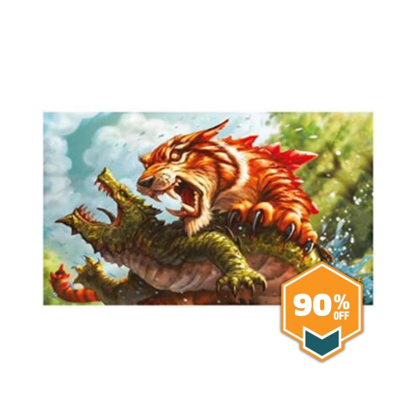 KeyForge: Mighty Tiger Playmat