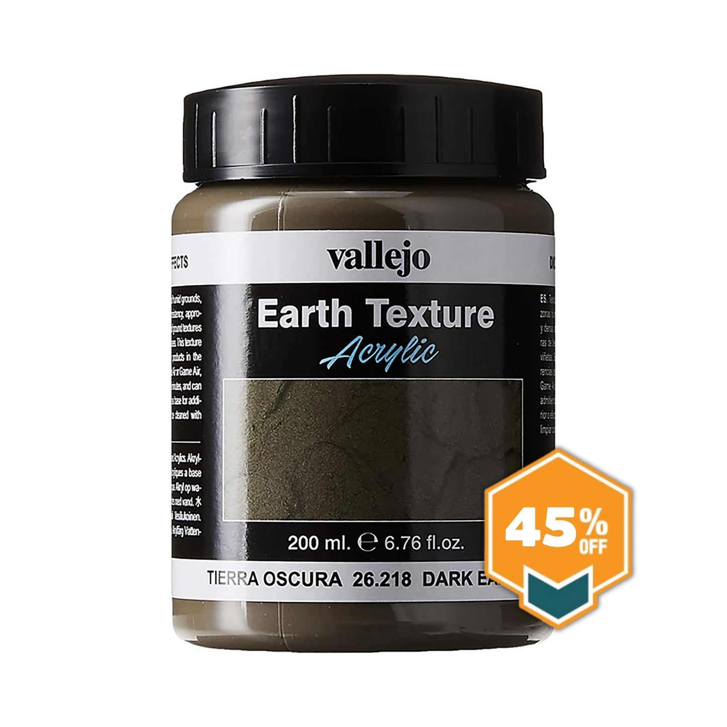 Texture Acrylic: Dark Earth
