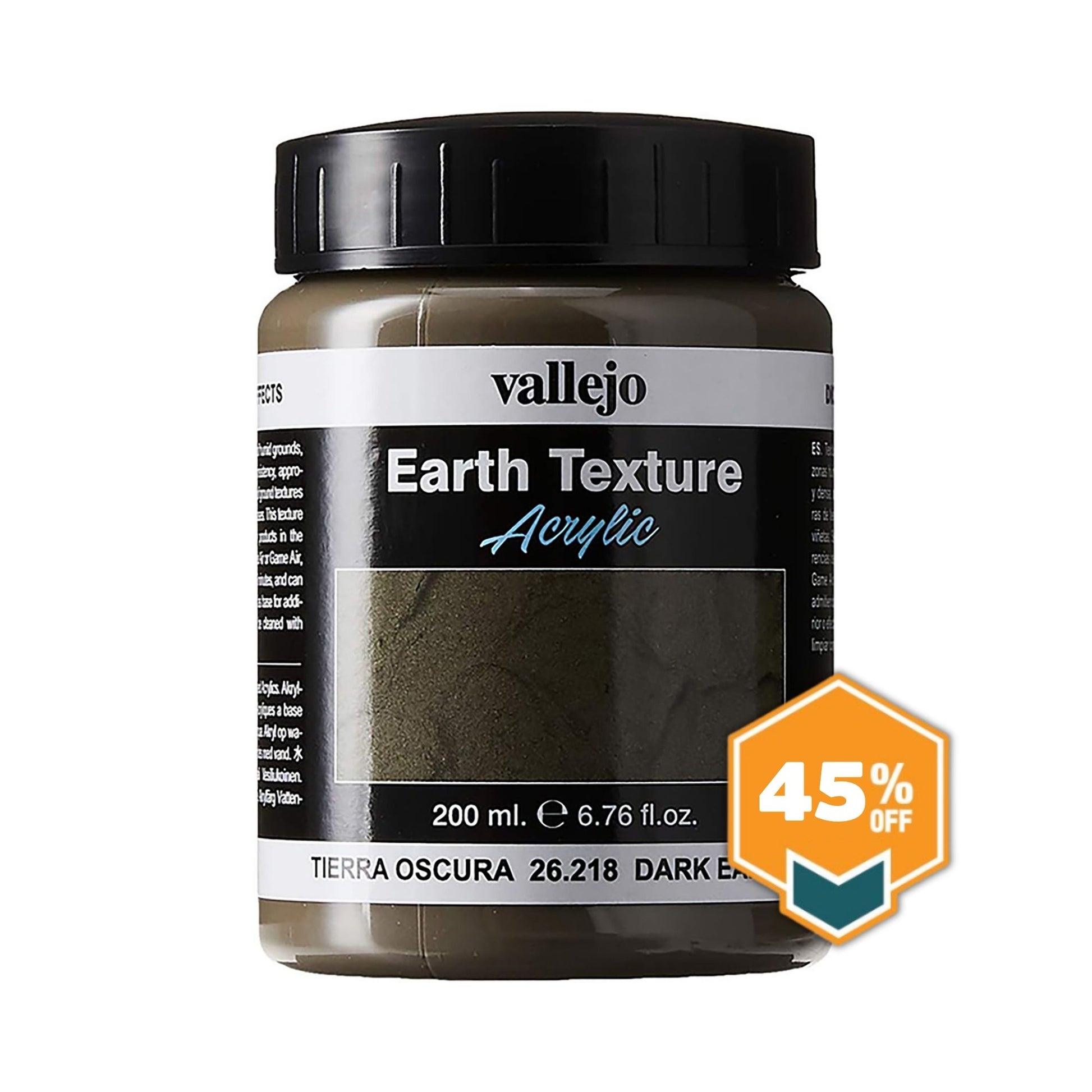 Texture Acrylic: Dark Earth