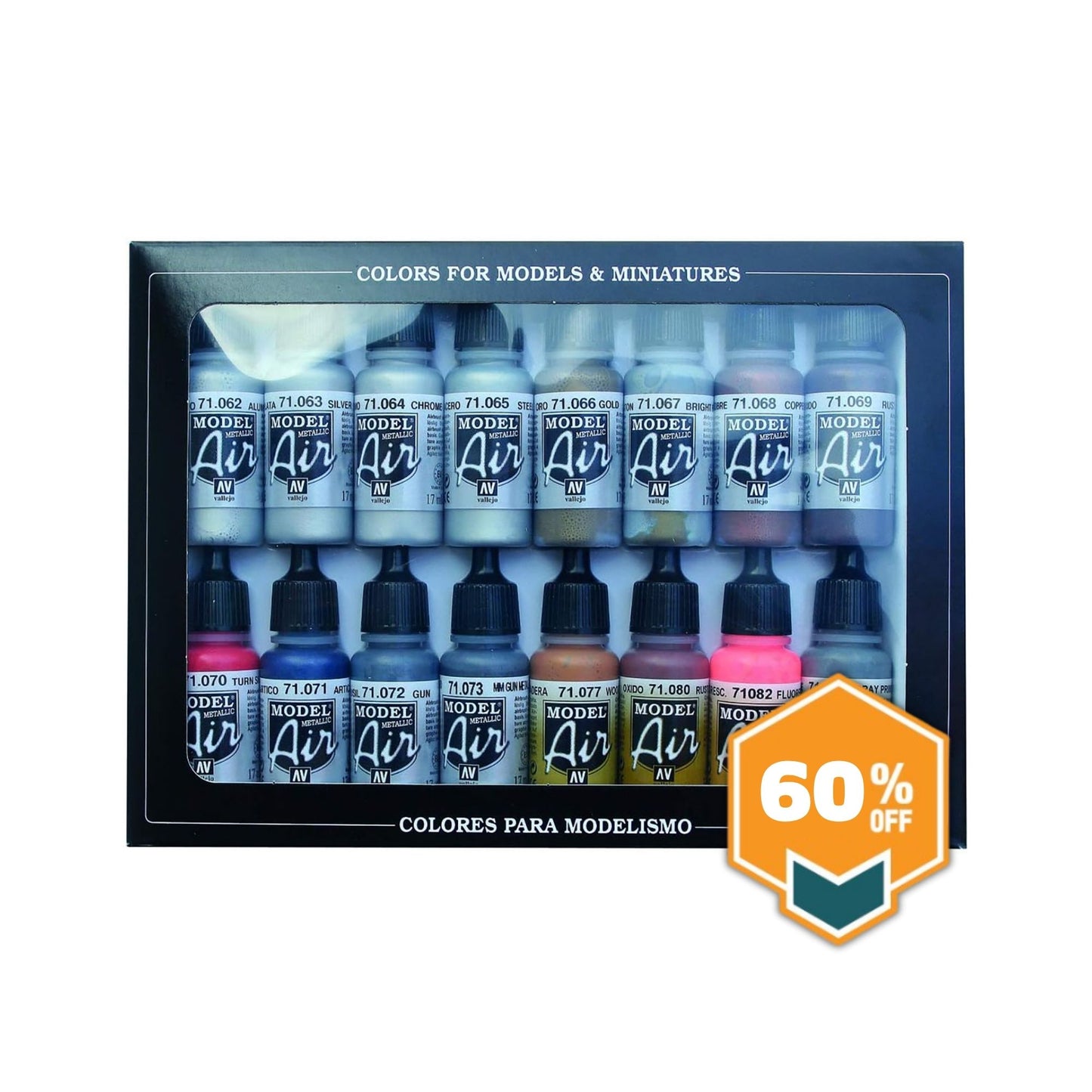 Model Air Paint: Metallic Effects