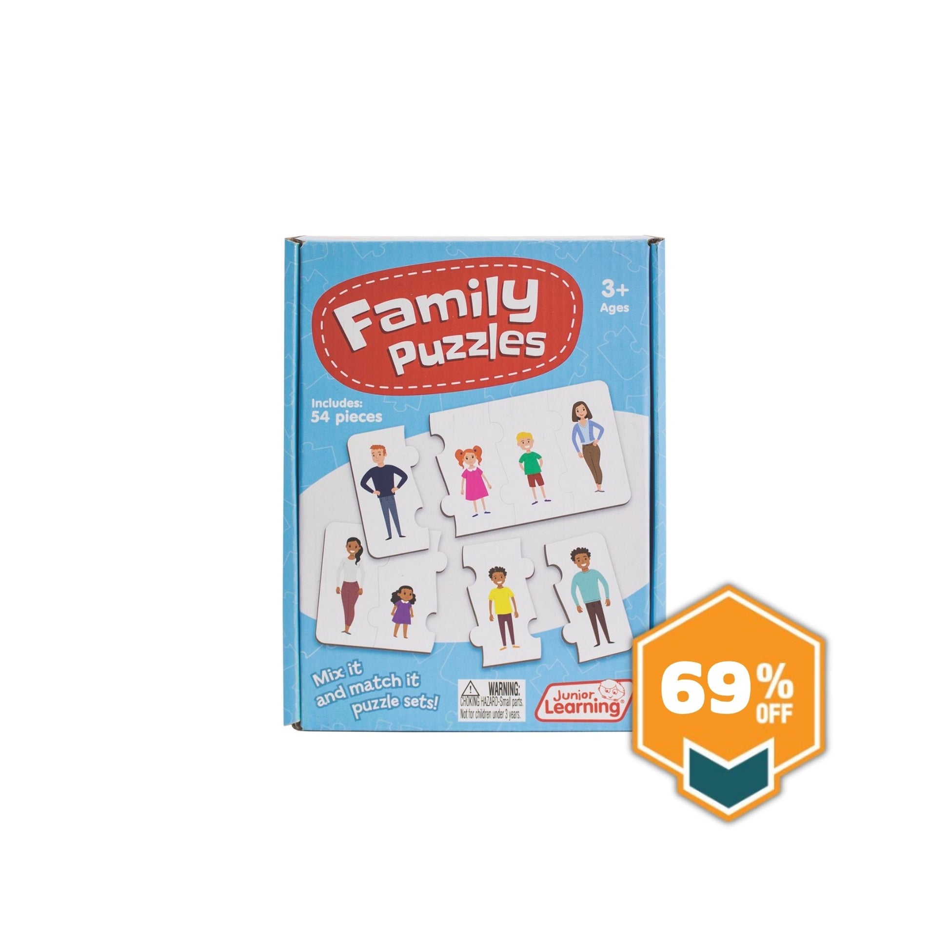 Junior Learning Family Puzzle - Educational Puzzles