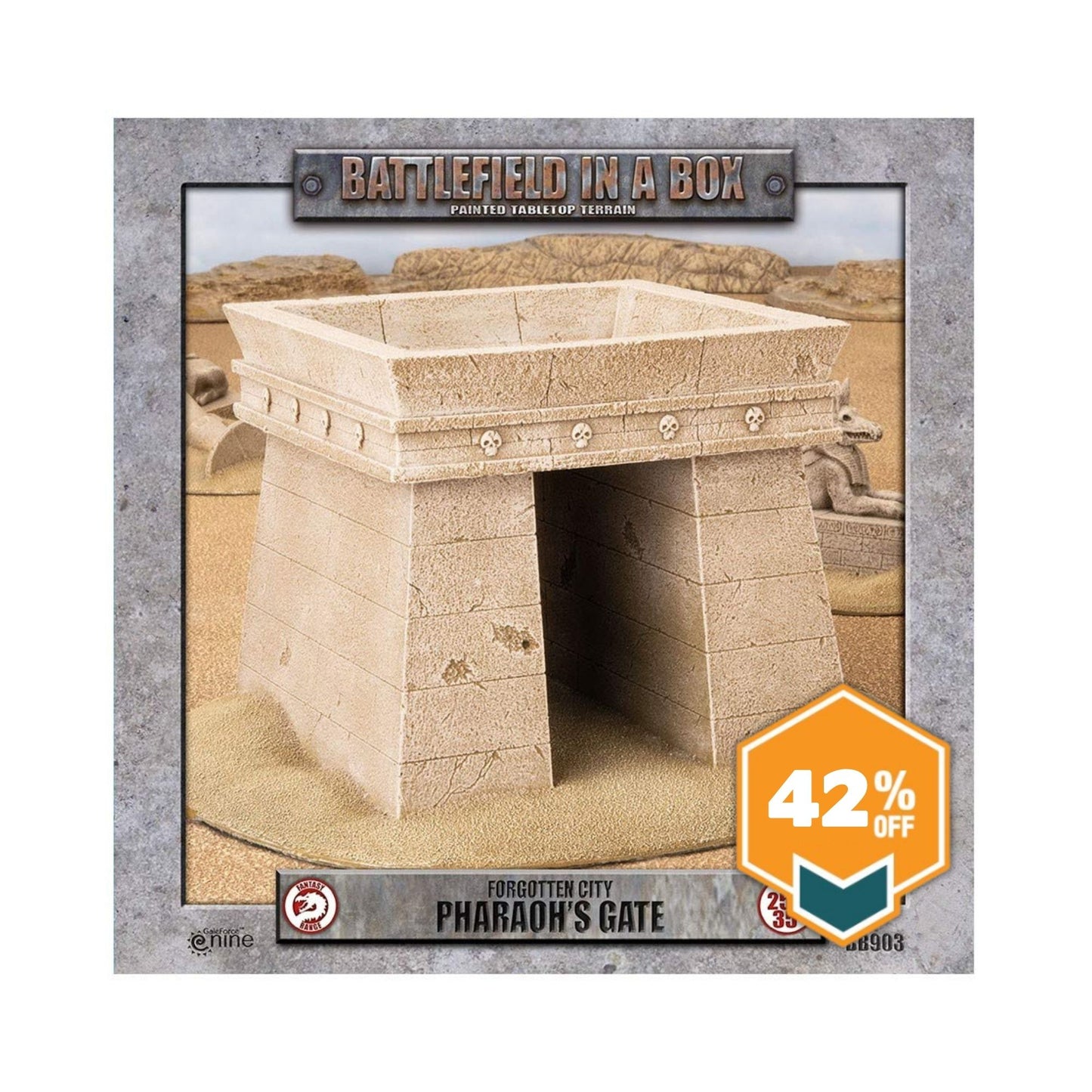 Pharaoh's Gate - Battlefield in a Box 35mm Terrain