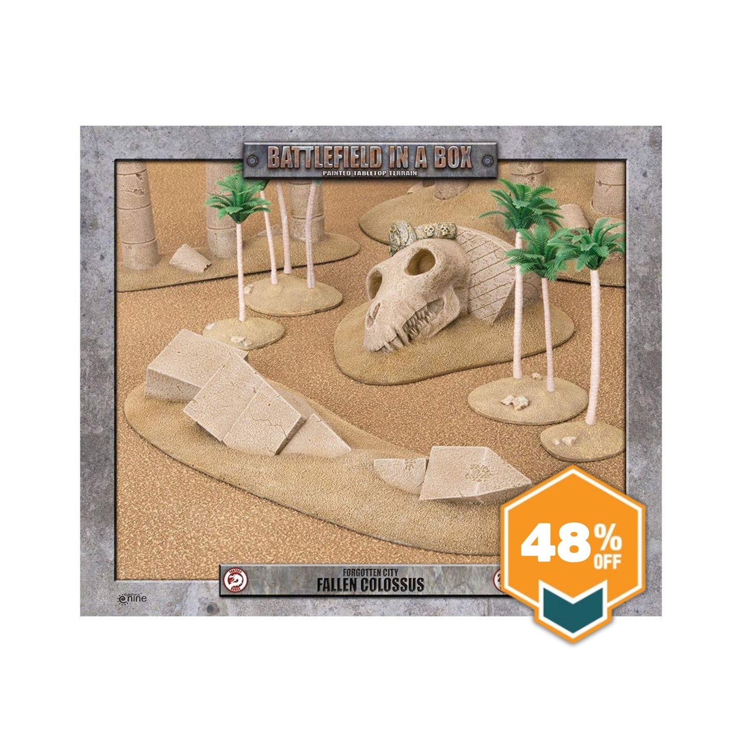 Fallen Colossus - Battlefield in a Box 35mm Terrain