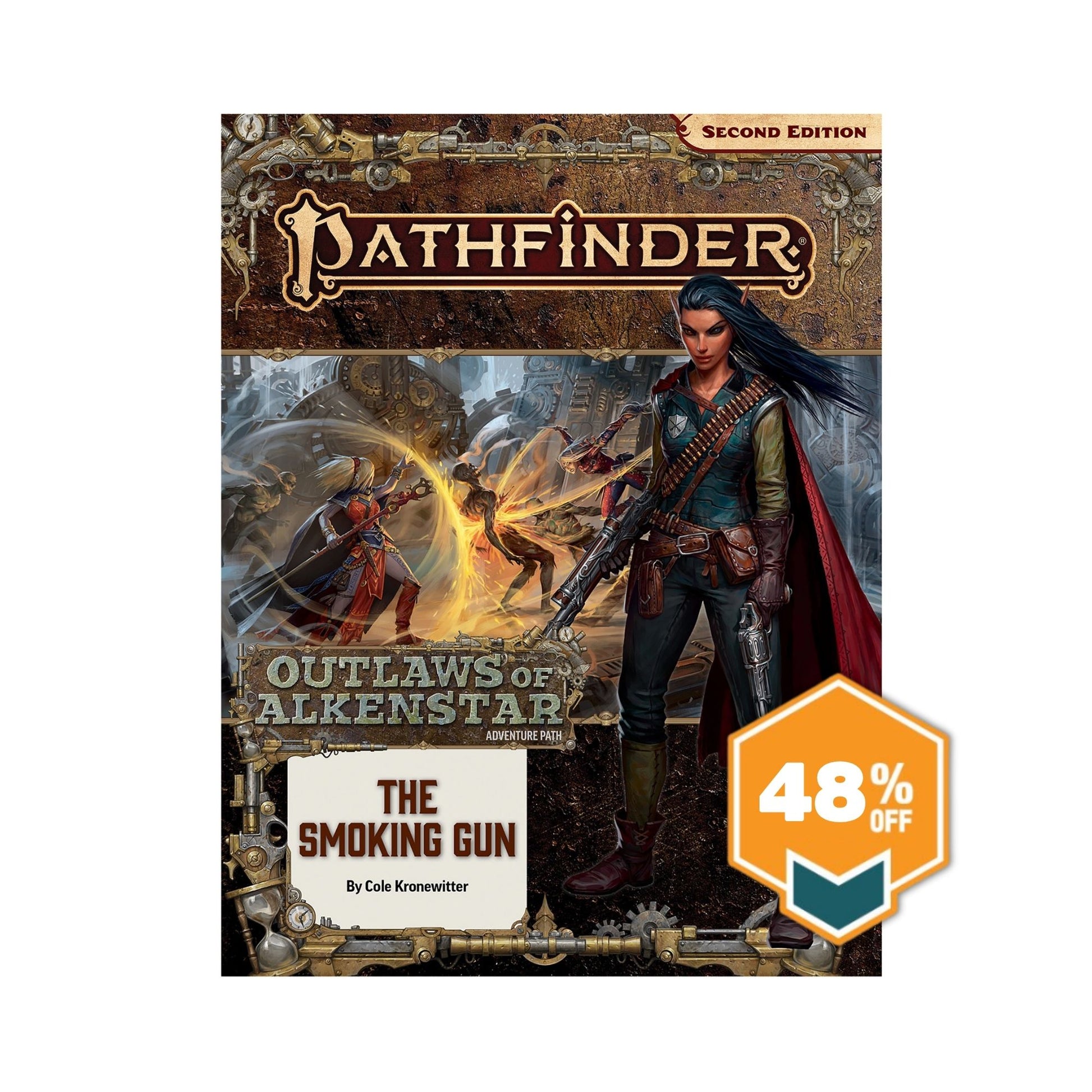 Pathfinder Adventure Path #180: The Smoking Gun (Outlaws of Alkenstar 3 of 3)