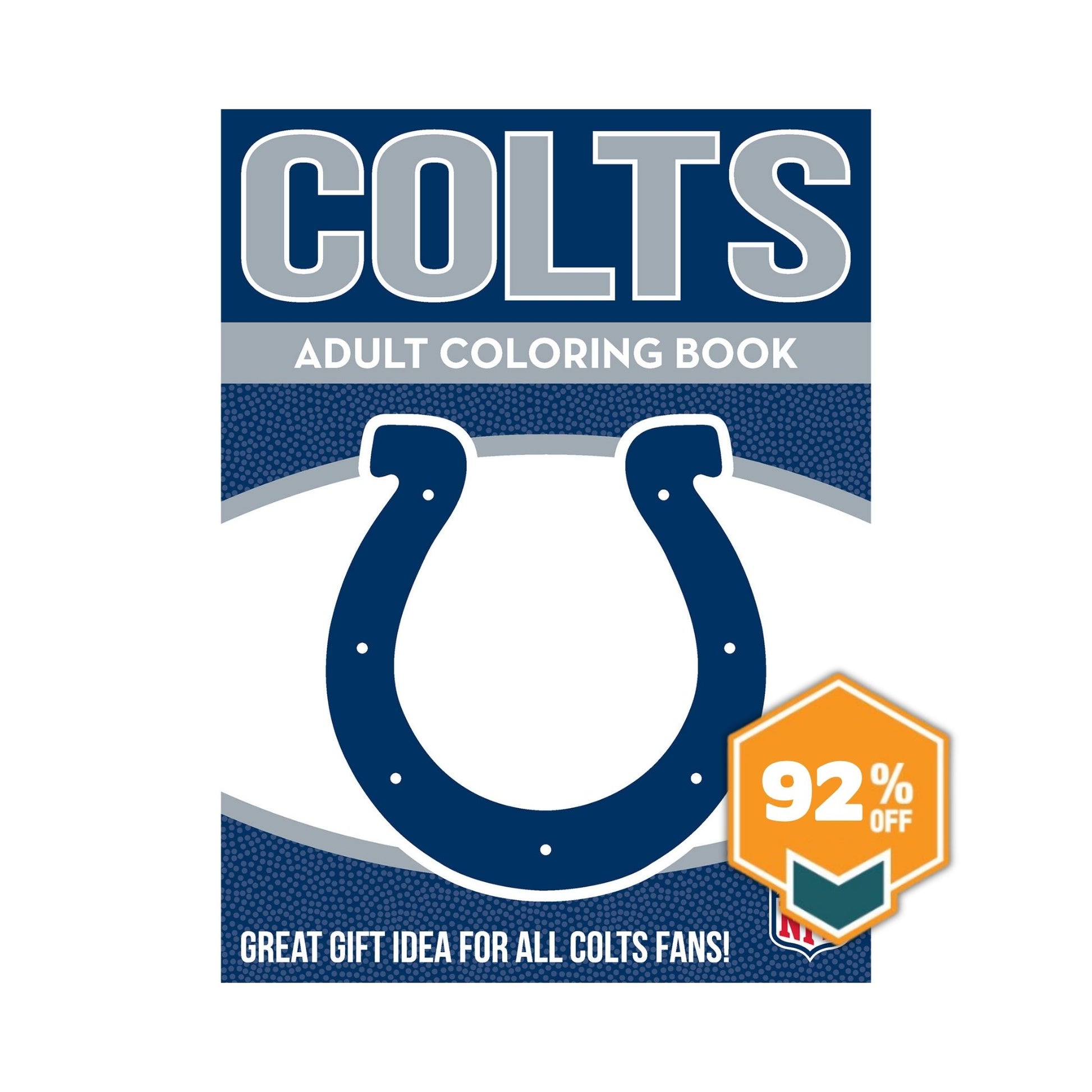 NFL Adult Coloring Book, Indianapolis Colts