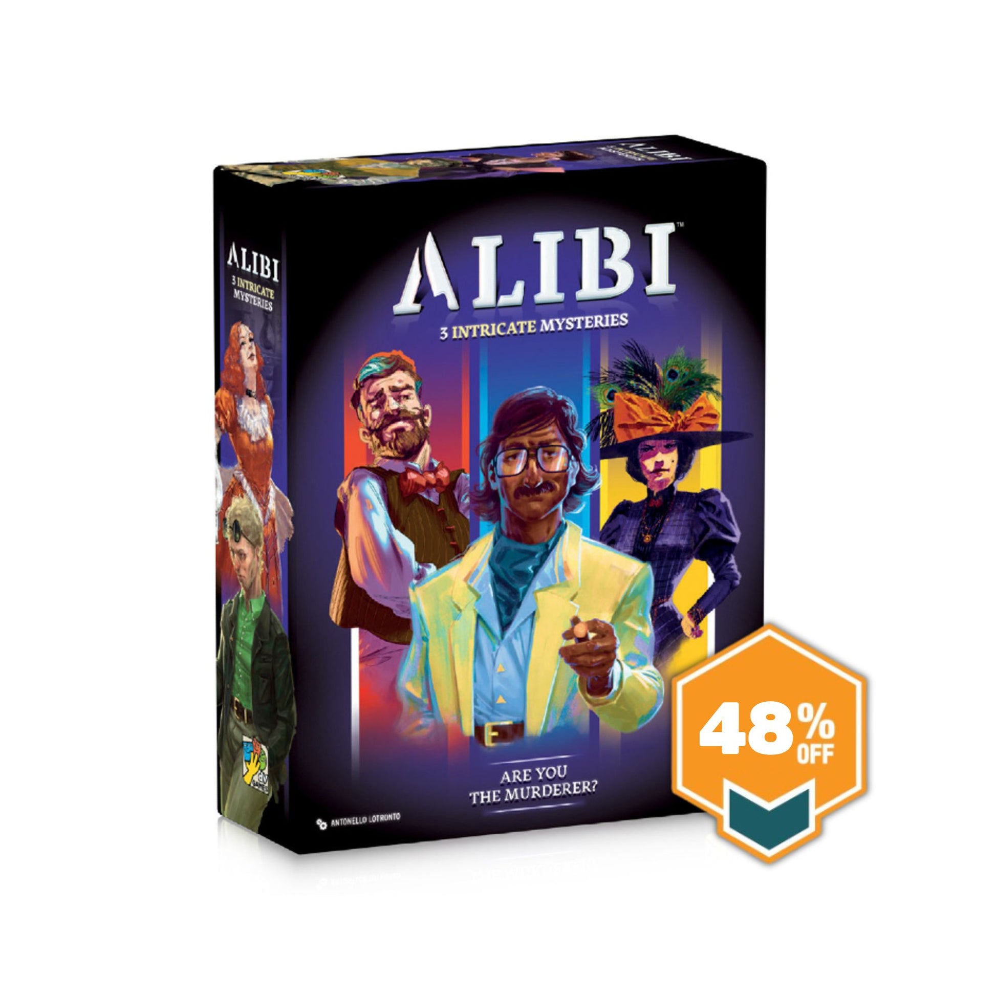 Alibi: 3 Intricate Mysteries