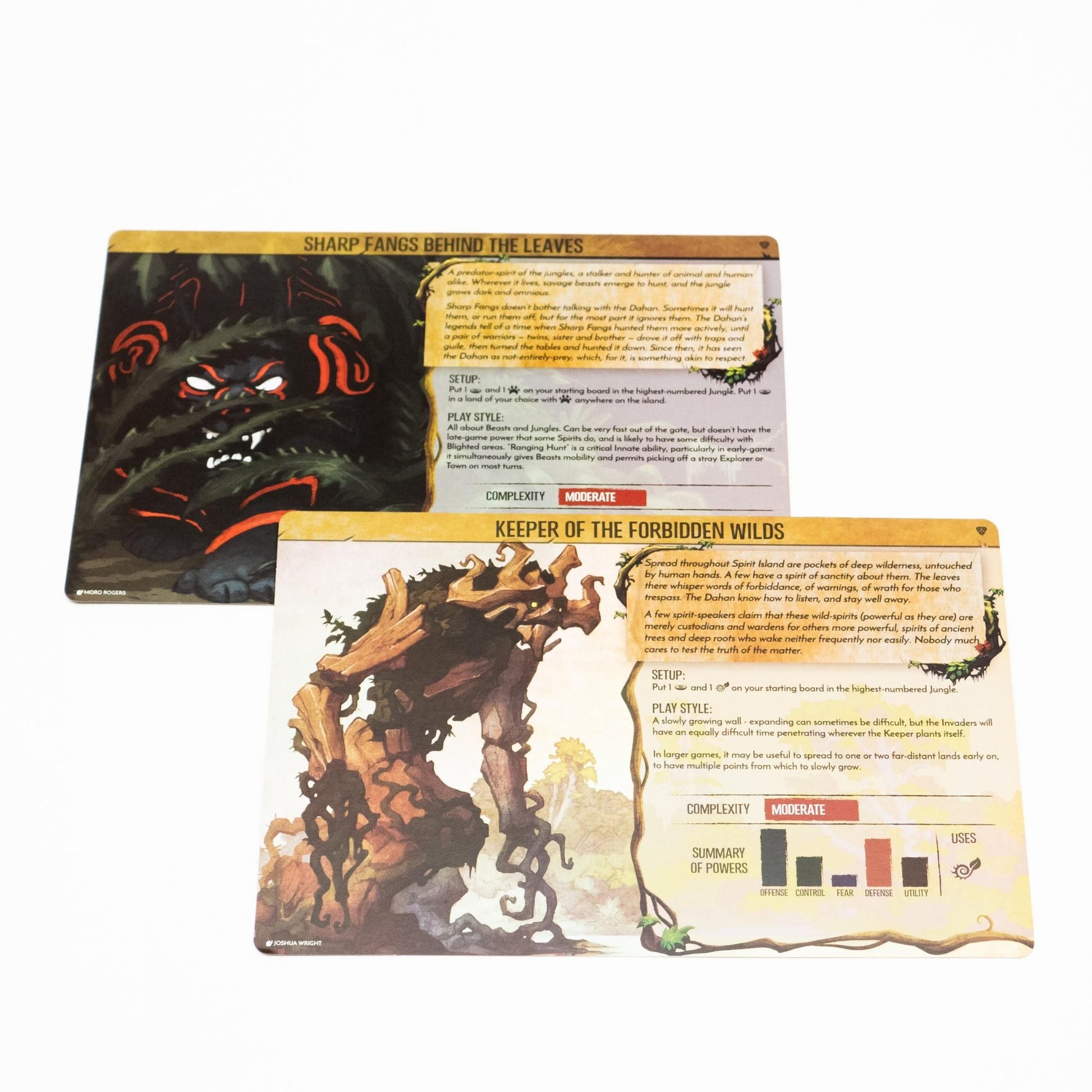 Spirit Island: Branch and Claw - Premium Foil Spirit Panels
