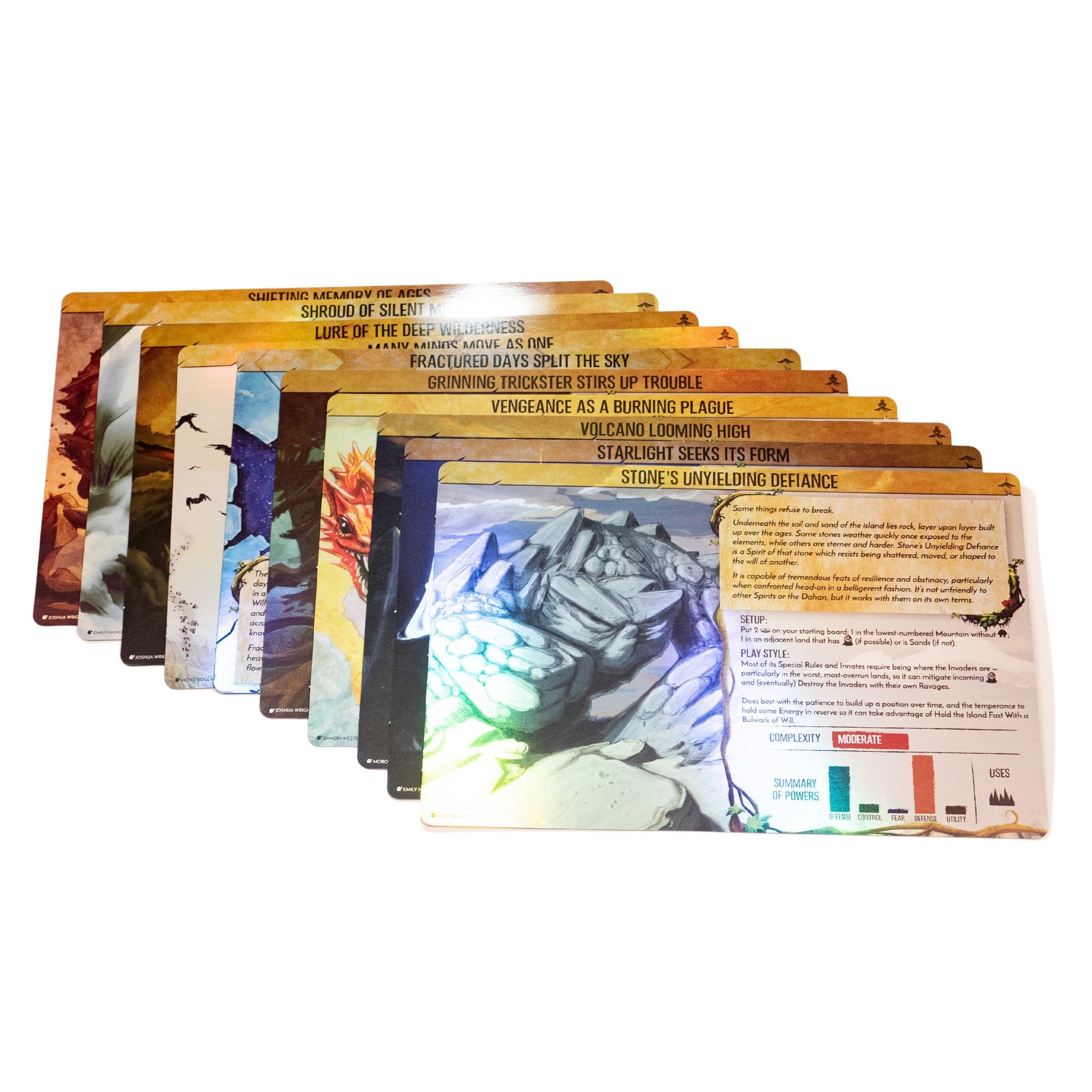 Spirit Island: Jagged Earth - Premium Foil Spirit Panels