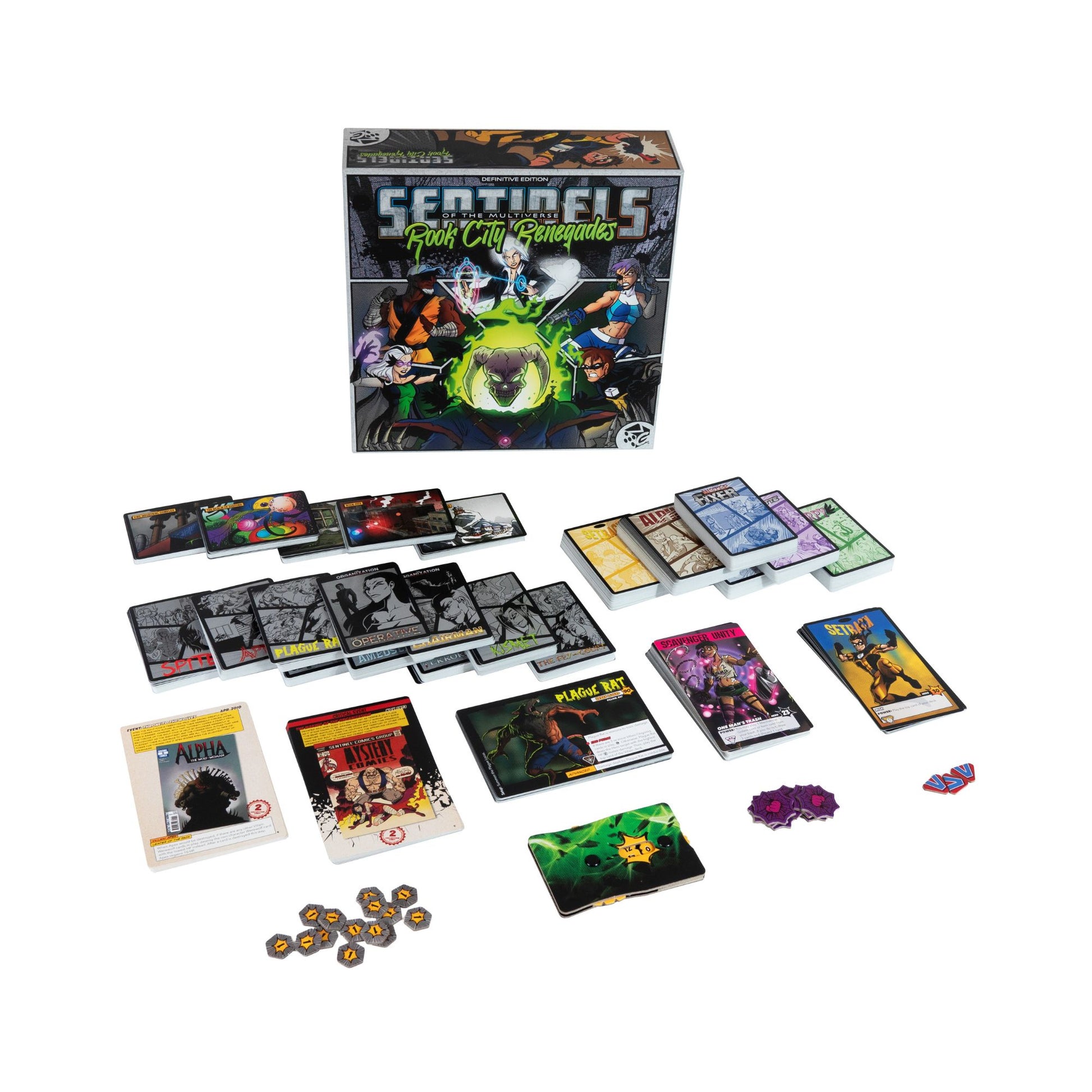 Sentinels of the Multiverse: Rook City Renegades – Greater than Games