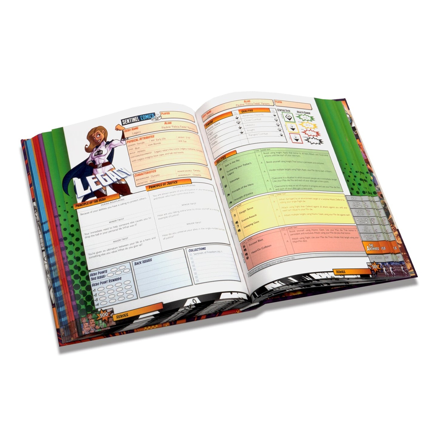 Sentinel Comics: The Roleplaying Game - Core Rulebook (Special Edition)
