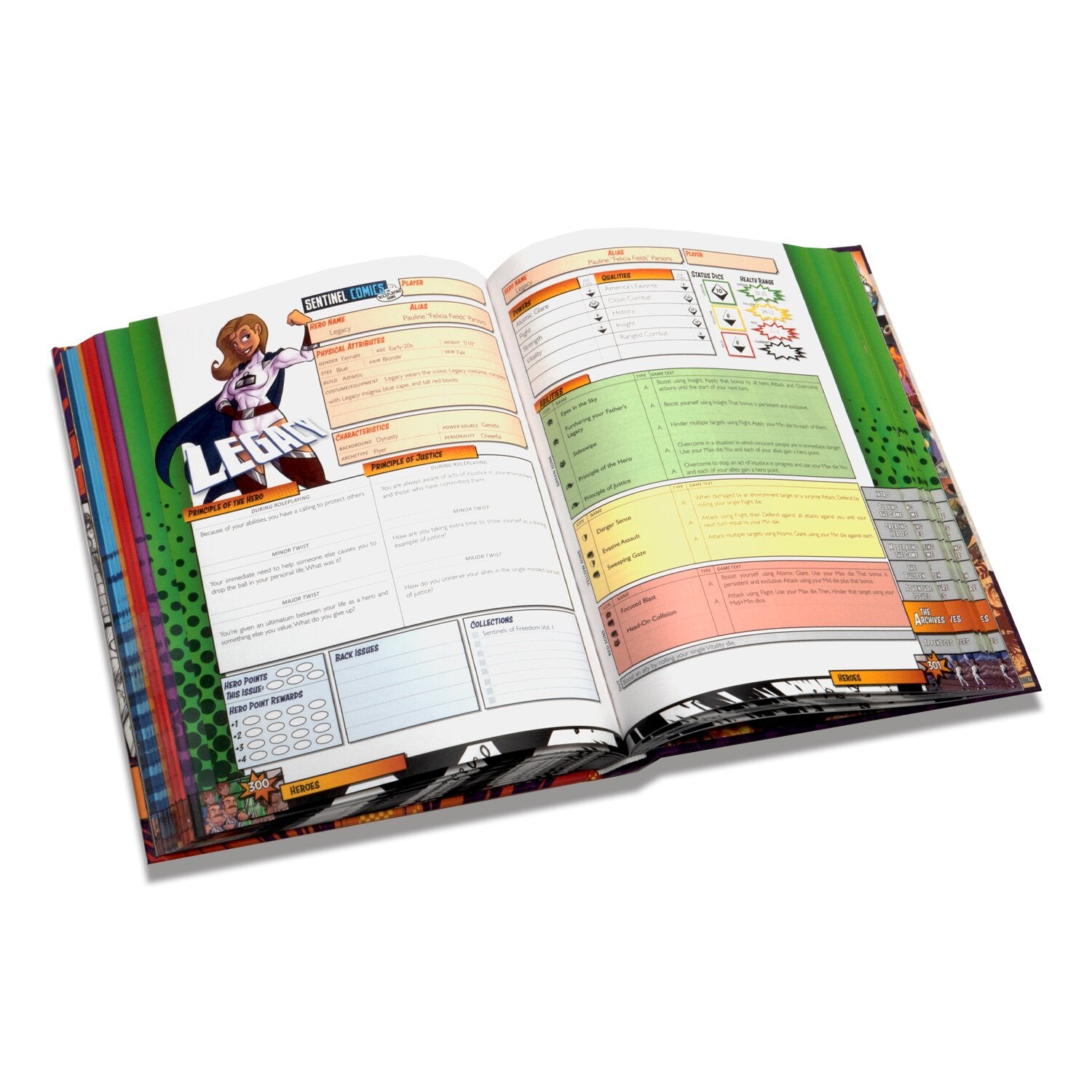 Sentinel Comics: The Roleplaying Game - Core Rulebook (Special Edition)