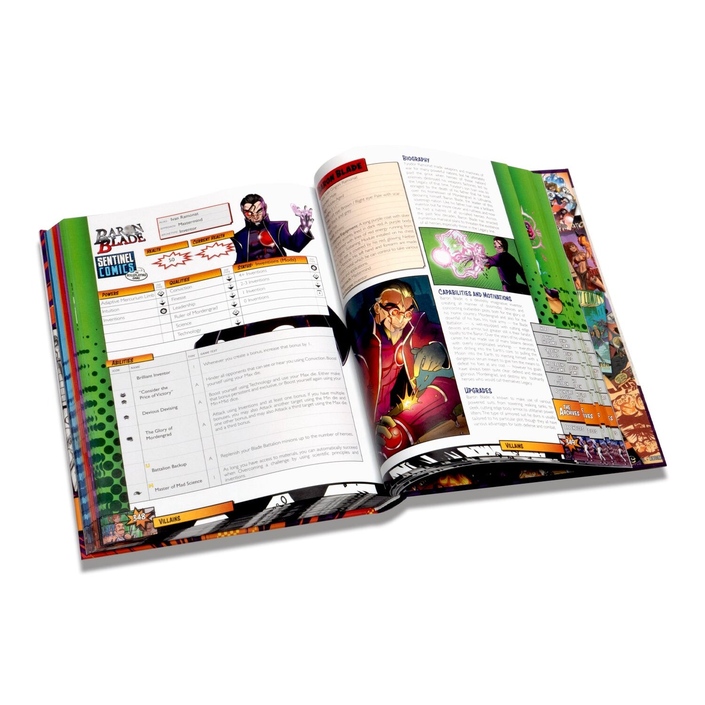 Sentinel Comics: The Roleplaying Game - Core Rulebook (Special Edition)